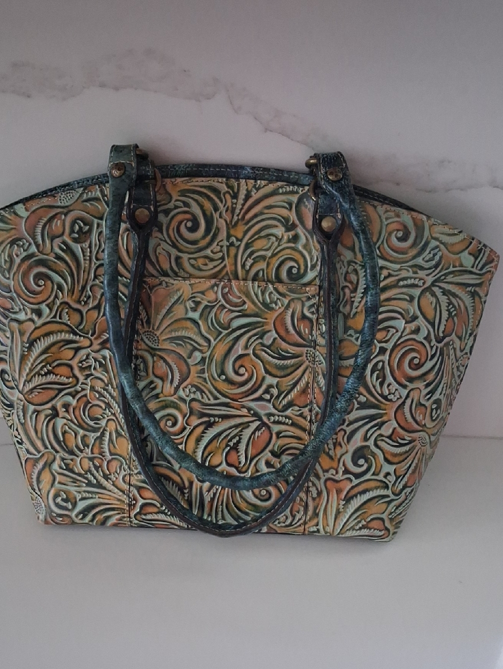 Patricia Nash Tooled Leather Bag.